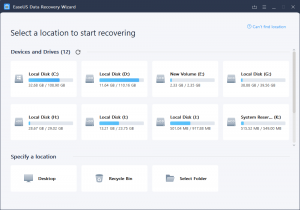 EaseUs Data Recovery Wizard Crack 13.6.0 + License Code 2020